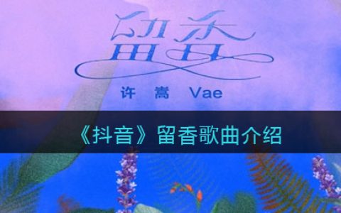 《抖阴》留香歌曲介绍 抖阴歌曲歌词