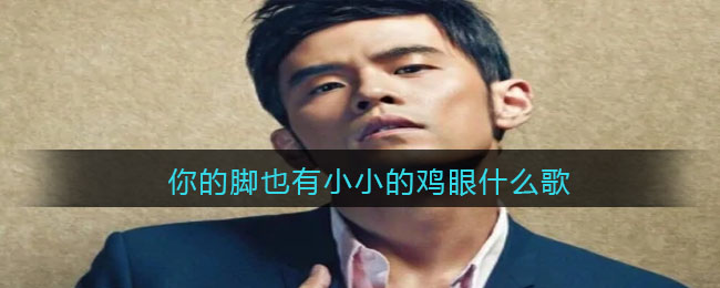 你的脚也有小小的鸡眼什么歌 抖阴短视频歌曲歌词