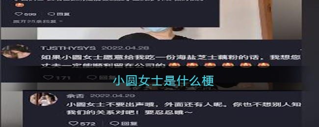 小圆女士是什么梗 抖阴小圆女士，你也不想你的丈夫失去这份工作吧是什么意思