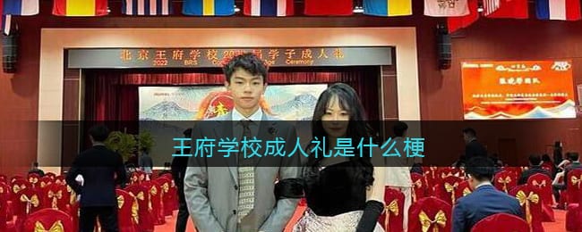 王府学校成人礼是什么梗 抖阴王府学校成人礼是什么意思