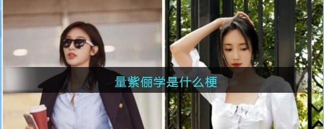 量紫俪学是什么梗/意思 量紫俪学含义出处