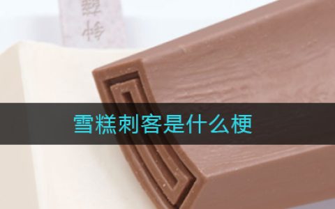 雪糕刺客是什么梗 雪糕刺客是什么意思