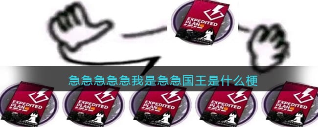 急急急急急我是急急国王是什么梗-急急急急急我是急急国王是什么意思