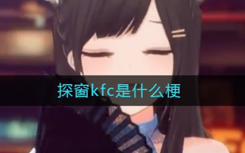 探窗kfc是什么梗-探窗kfc歌词