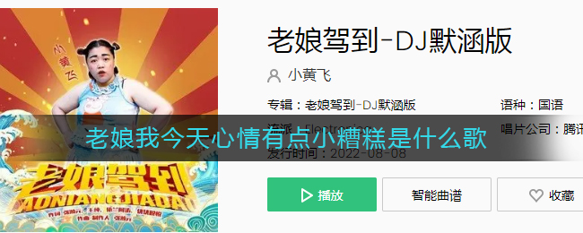 老娘我今天心情有点小糟糕是什么歌 老娘驾到歌曲歌词