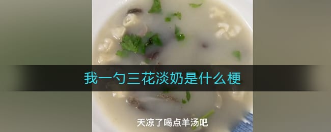我一勺三花淡奶是什么梗-我一勺三花淡奶是什么意思