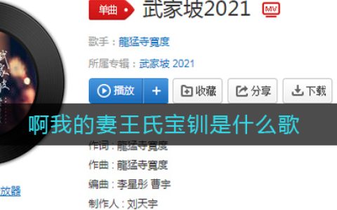 啊我的妻王氏宝钏是什么歌 武家坡歌曲歌词
