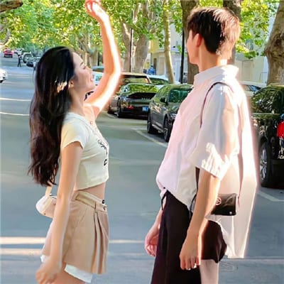 超漂亮的真人情头合集(真人超甜的情头颜值超高)
