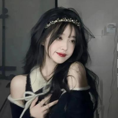 女孩只有快乐运气才会好(长发飘飘的温柔女头很灵动)图5