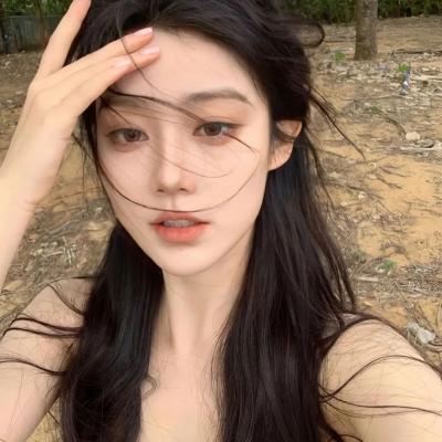 女孩只有快乐运气才会好(长发飘飘的温柔女头很灵动)图6