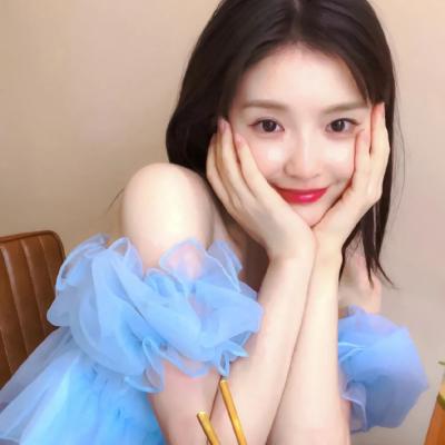 女孩只有快乐运气才会好(长发飘飘的温柔女头很灵动)图9