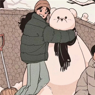 超明显的手绘情头合集(敲赞的抖阴插画情头)图5