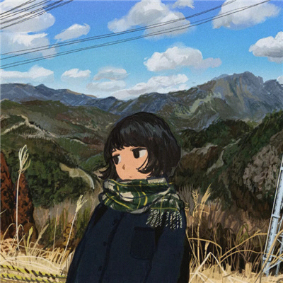 超明显的手绘情头合集(敲赞的抖阴插画情头)图9
