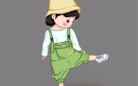 生活喜欢好好过日子的人(卡通情头超萌一男一女高清)
