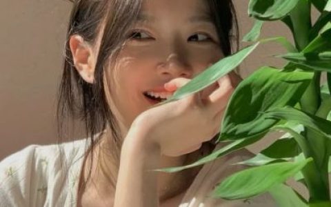 初夏的花开像满眼温柔的你(女头小清新可爱漂亮单纯)