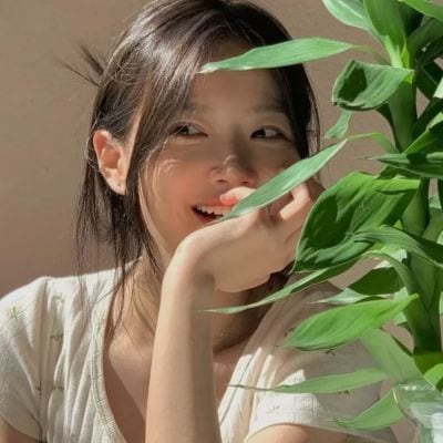 初夏的花开像满眼温柔的你(女头小清新可爱漂亮单纯)