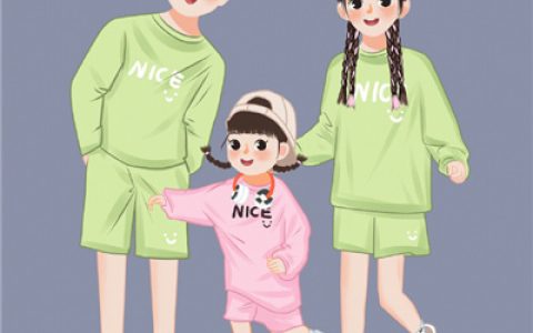 岁月静好有你们生活有了期待(亲子卡通头像一人一张幸福合集)