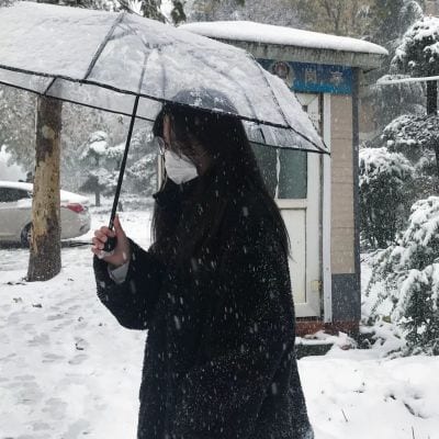 适合下雪用的高清的女头(最新雪中的魅力好看的女头)