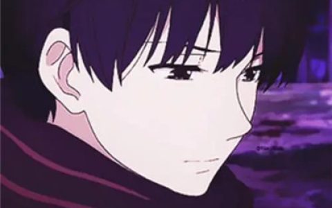 抑郁系孤独动漫男头大全(丧系孤独的伤感男生动漫头像很抑郁)