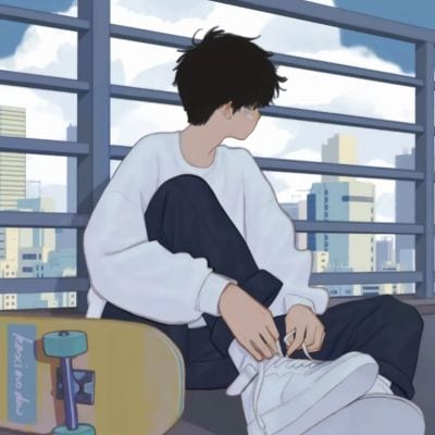 不期待成为谁的偏爱和例外(简约又很成熟的男生动漫头像很稳重)