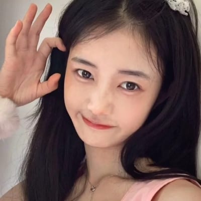 天色渐晚时我最爱分神(甜美可爱少女心粉色系真人女头)