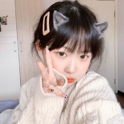 吃的开心就是零卡路里(清纯萌系的可爱女生头像)