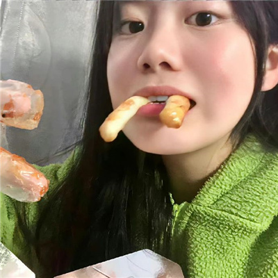 甜美可爱又气质的女头合集(绿色系清纯美女女头合集)图4