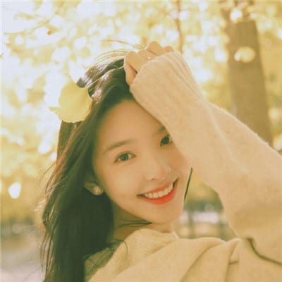 女生头像小清新森系大全(网红章若楠头像好看清纯)