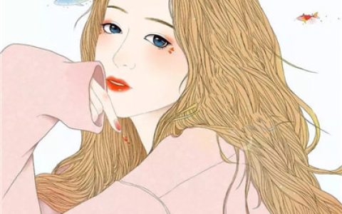 爱情从来都不是一个人的事情(唯美小清新手绘女生头像)