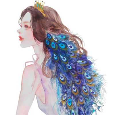 你教会我什么是失眠还是沉默(浪漫唯美素描女生头像)图7
