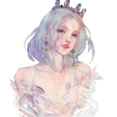 你教会我什么是失眠还是沉默(浪漫唯美素描女生头像)图8