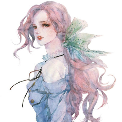 你教会我什么是失眠还是沉默(浪漫唯美素描女生头像)图10