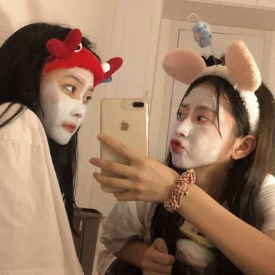 一人一张很甜的可爱女头姐妹(可爱又很俏皮的双人闺蜜女头)