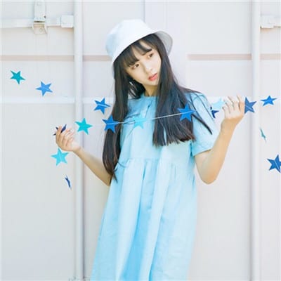 是谁在明月下独奏一曲离殇(最新梦幻蓝唯美有意境女生头像)
