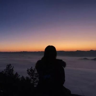 能不能和你竭尽全力奔跑向着海平线(甜蜜的好看高颜值意境情侣头像真人)