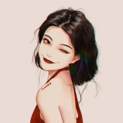 月色与你太过撩人(抖阴头像手绘女生简单气质)