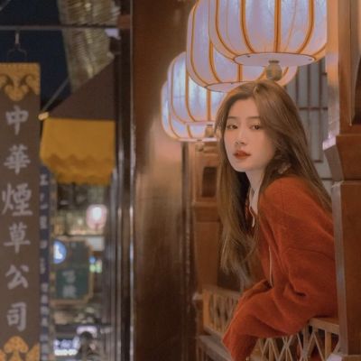 春节超级甜的红色系女头(新年适用的红色系好看的女头)