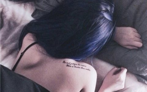 为我们曾经吹过的牛而奋斗(女生超拽纹身头像精选)