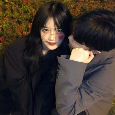 途经每一场日落都有你(适合跨年夜秀恩爱的暖心情侣头像)