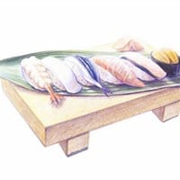 山高自有可行路(手绘食物彩铅头像高清)