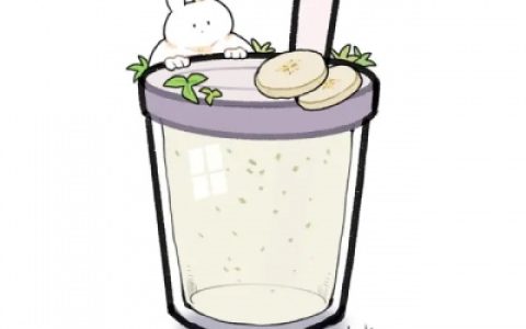 入秋第一杯奶茶都喝到了(个性可爱的漫画超级沙雕头像)
