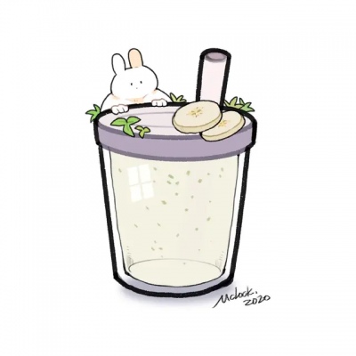 入秋第一杯奶茶都喝到了(个性可爱的漫画超级沙雕头像)