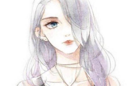 你的微笑染红了我的世界(漫画女生头像长发高冷头像精选)