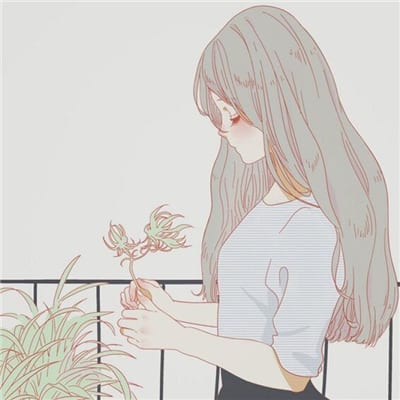 不要打听我谁都有故事(彩色手绘女生头像唯美气质最新)
