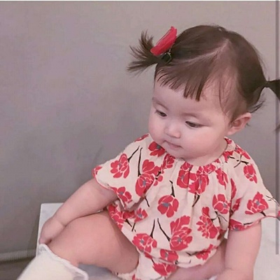 很受欢迎的小女孩头像(萌娃头像女生可爱搞怪)
