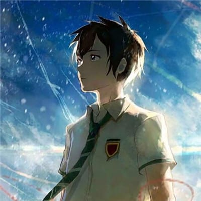 你眉中有江河眼里有星辰(男生动漫头像冷酷帅气)