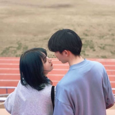 你的双眸里有星星烟火(情侣头像真人浪漫唯美一对)