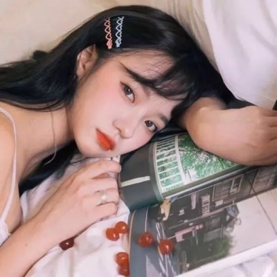 你与晚霞同样温暖(女生头像清新可爱好看)