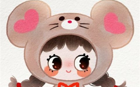 鼠年情侣头像卡通可爱(新年抖阴情侣头像大全)