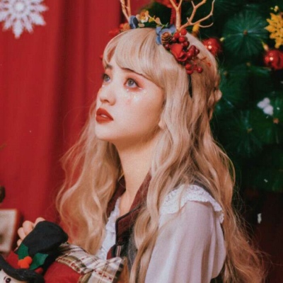 圣诞节少女心唯美头像真人(圣诞节头像女生可爱大全)